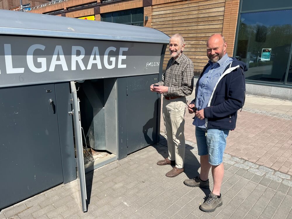 Mats och Per i verkstaden